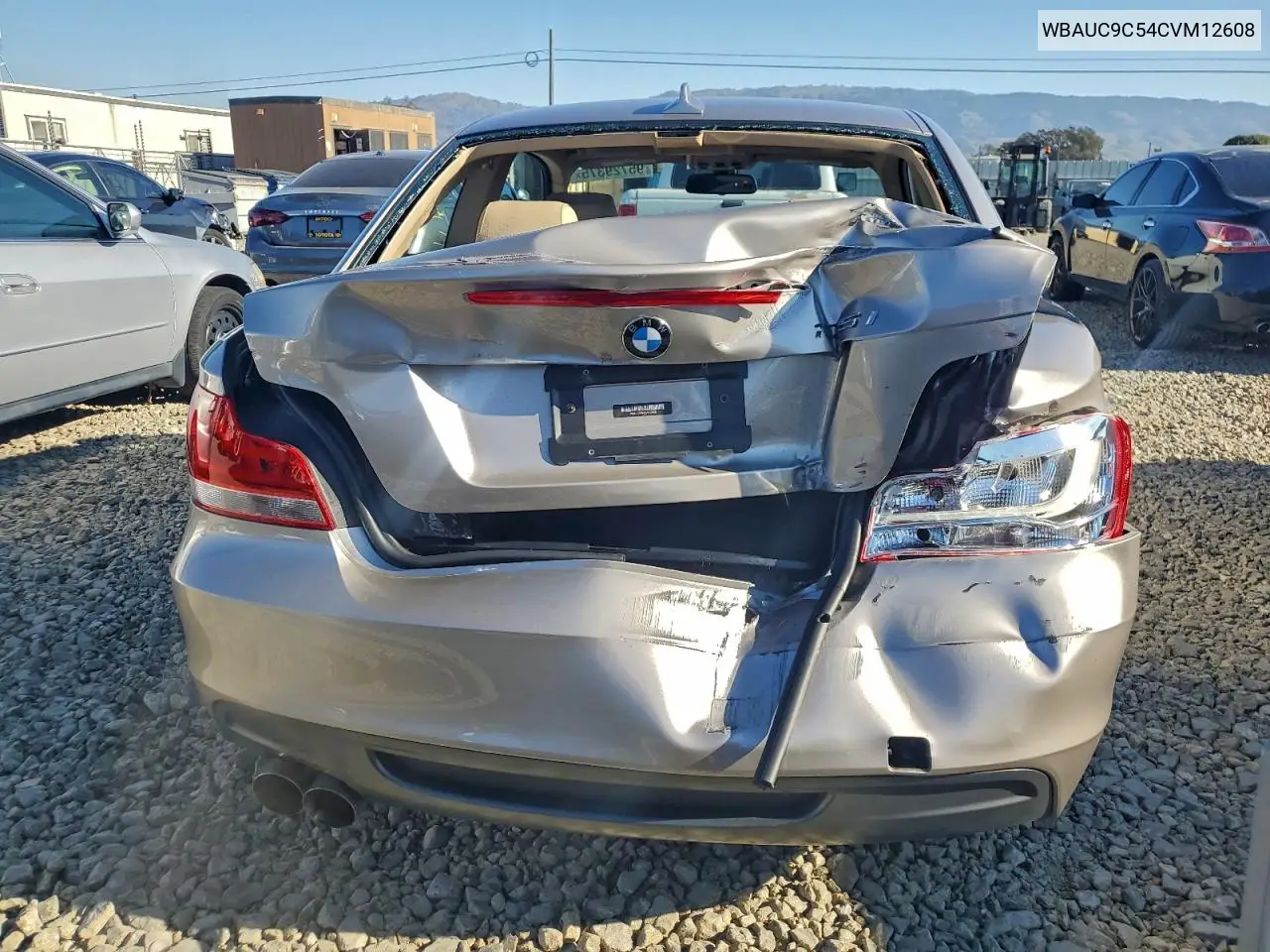 WBAUC9C54CVM12608 2012 BMW 135 I