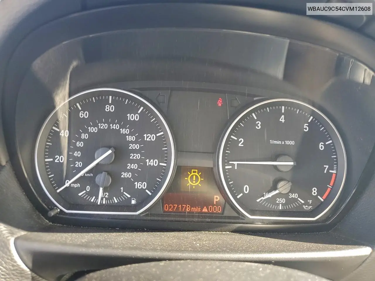 WBAUC9C54CVM12608 2012 BMW 135 I