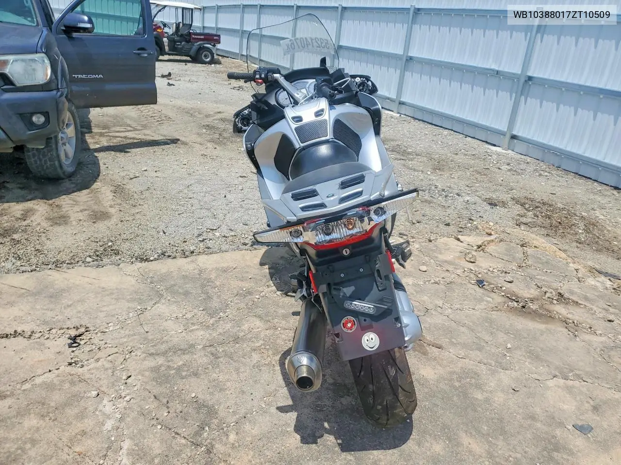 2007 BMW R1200 Rt VIN: WB10388017ZT10509 Lot: 53214076