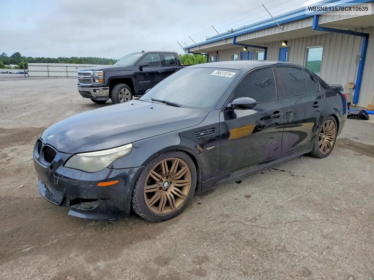 2008 BMW M5 VIN: WBSNB93578CX10639 Lot: 56651016