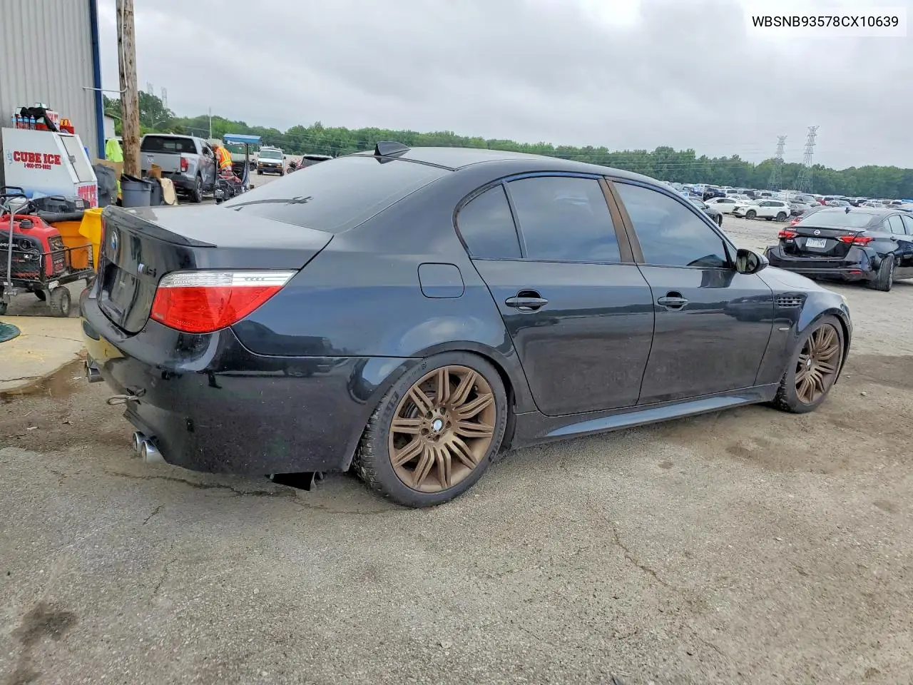 2008 BMW M5 VIN: WBSNB93578CX10639 Lot: 56651016