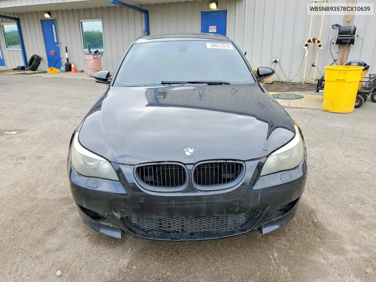 2008 BMW M5 VIN: WBSNB93578CX10639 Lot: 56651016