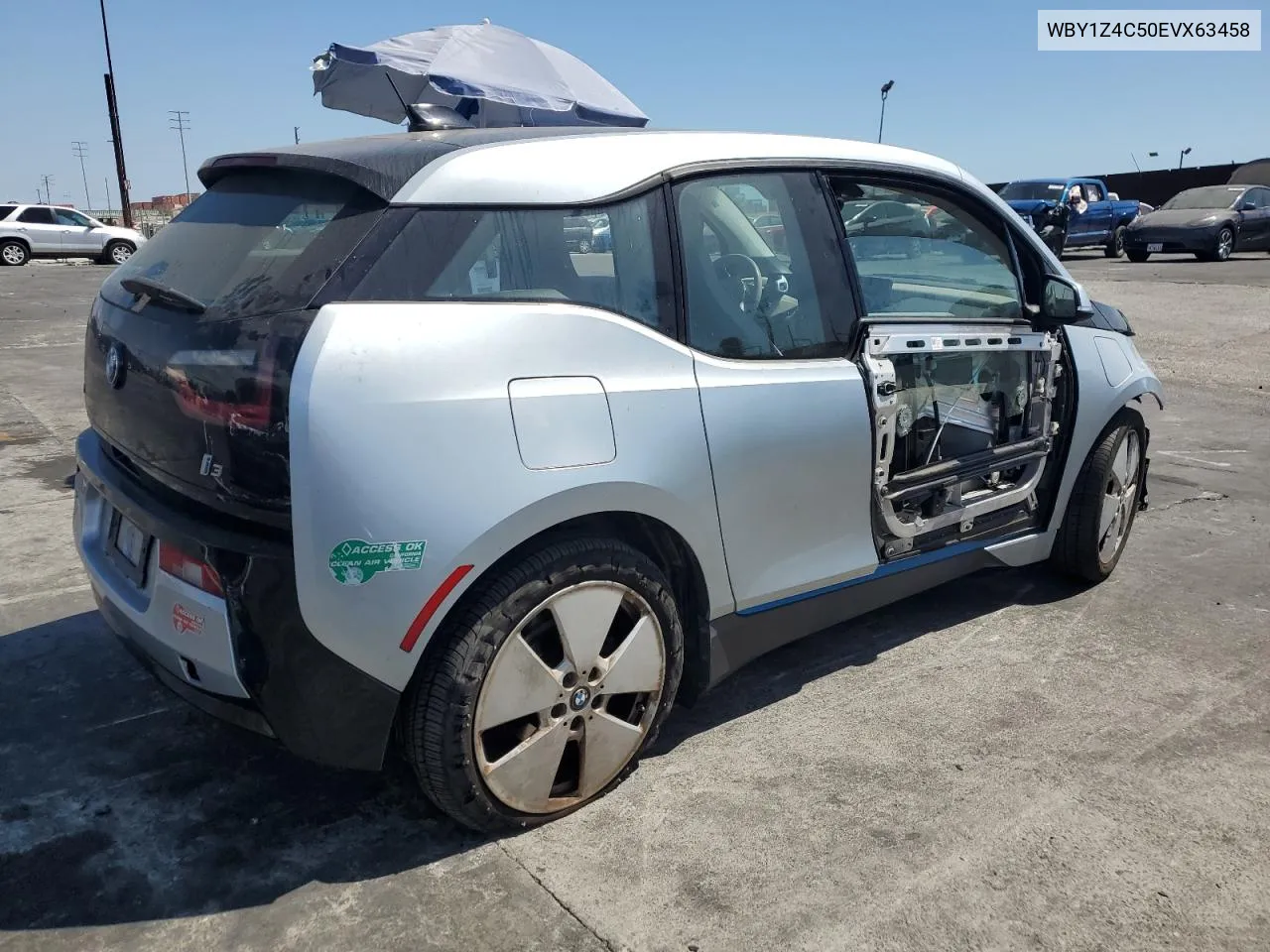 WBY1Z4C50EVX63458 2014 BMW I3 Rex