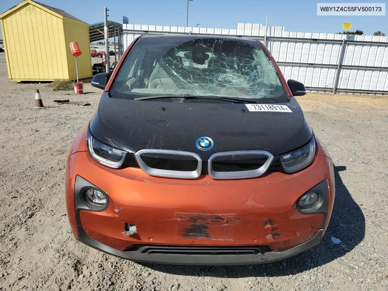 WBY1Z4C55FV500173 2015 BMW I3 Rex