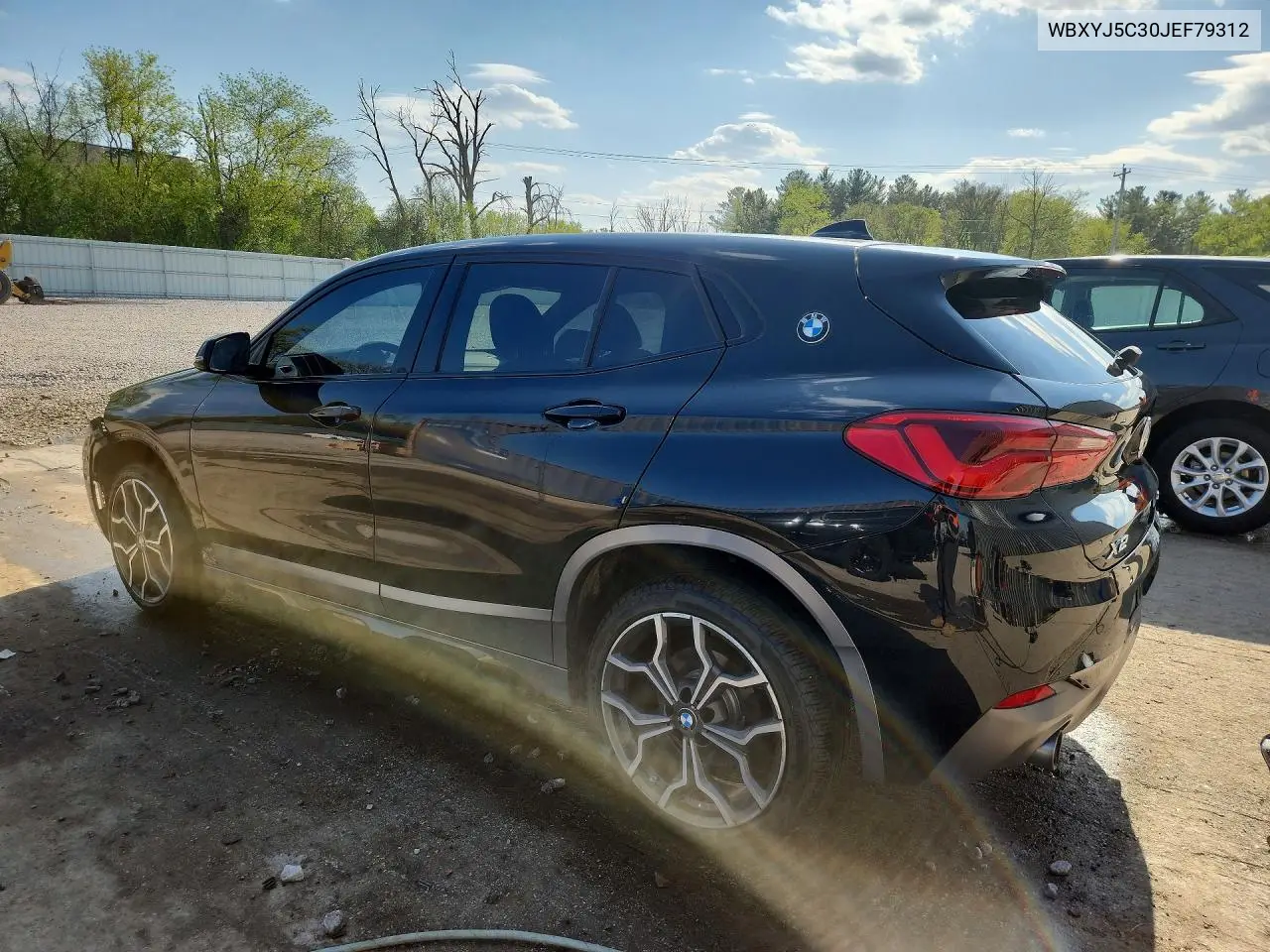 2018 BMW X2 xDrive28I VIN: WBXYJ5C30JEF79312 Lot: 52482486