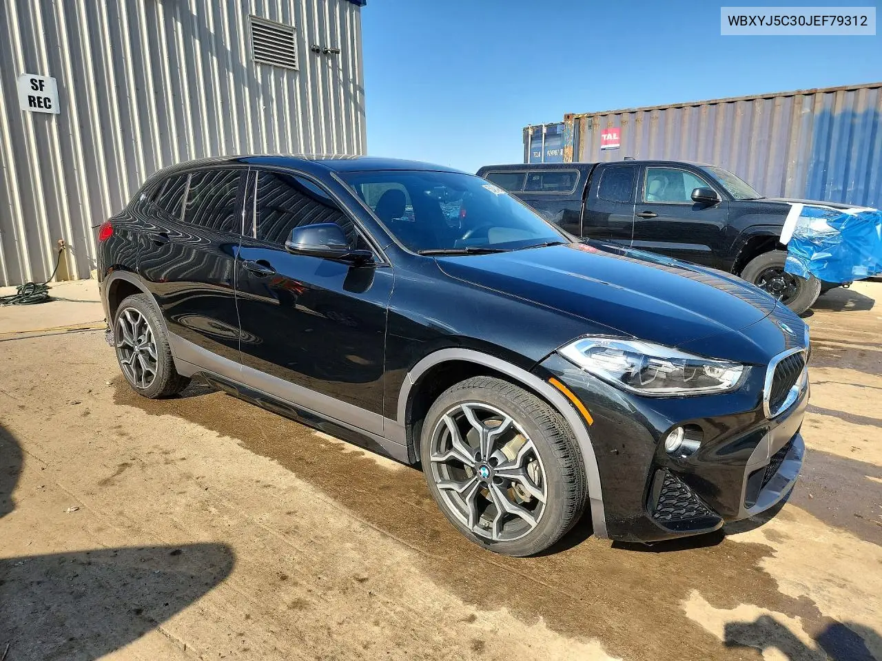 2018 BMW X2 xDrive28I VIN: WBXYJ5C30JEF79312 Lot: 52482486
