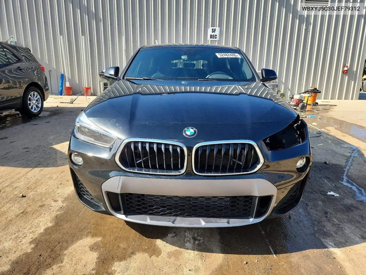 2018 BMW X2 xDrive28I VIN: WBXYJ5C30JEF79312 Lot: 52482486