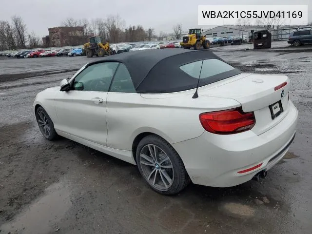 WBA2K1C55JVD41169 2018 BMW 230Xi