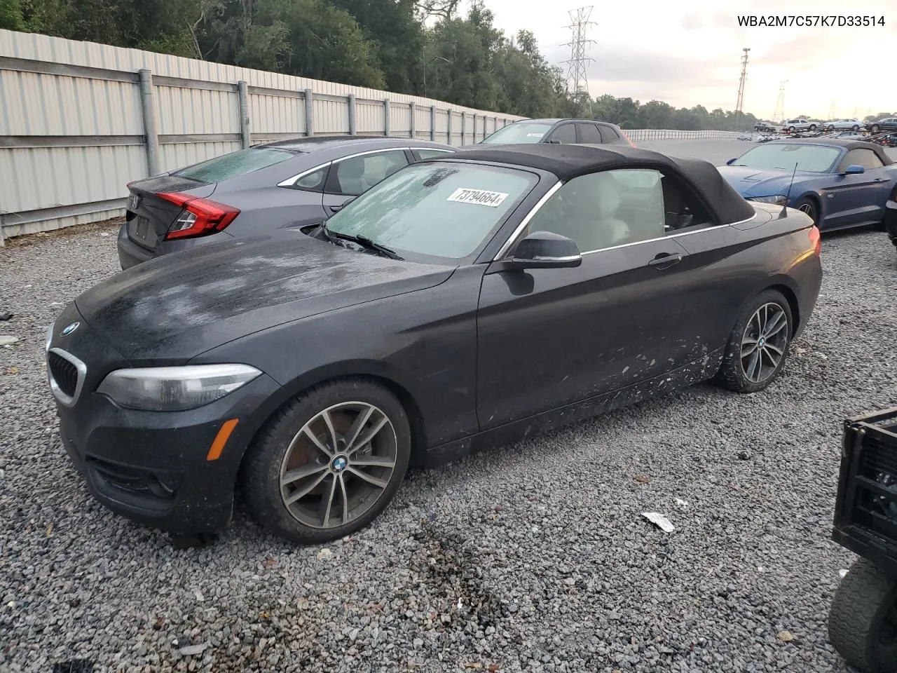 WBA2M7C57K7D33514 2019 BMW 230I