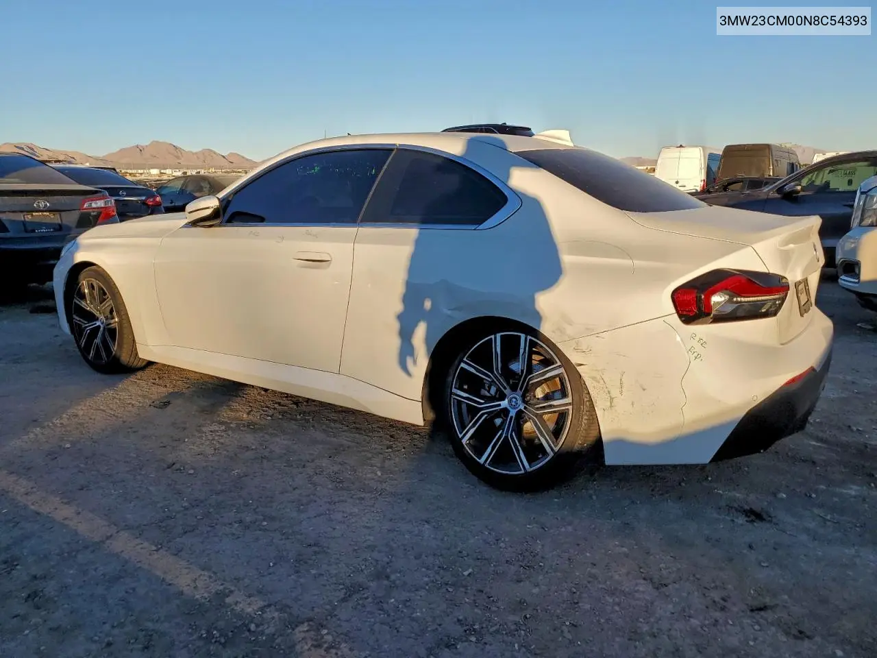 3MW23CM00N8C54393 2022 BMW 230I
