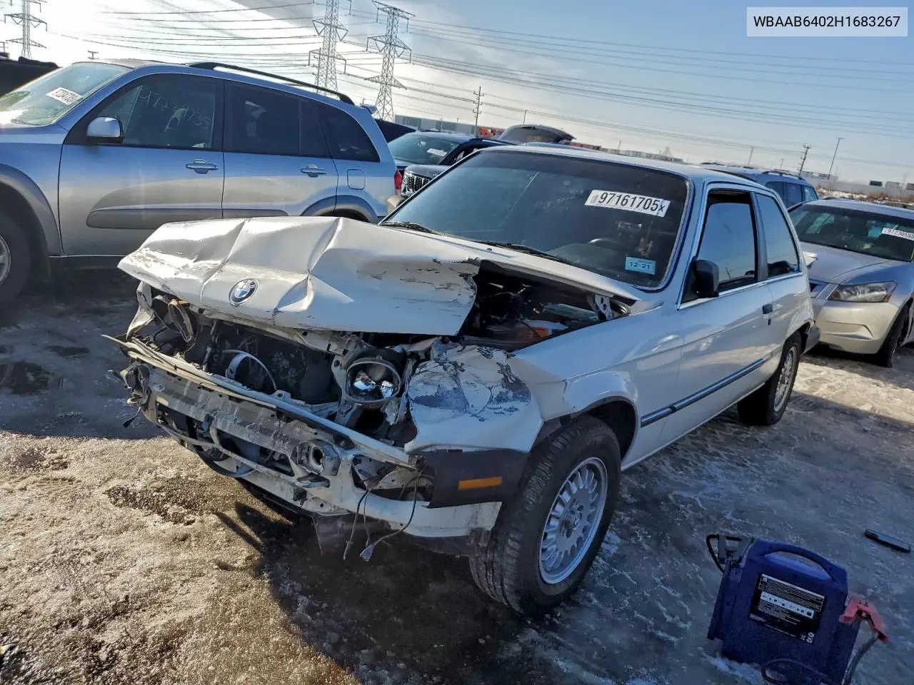 WBAAB6402H1683267 1987 BMW 325 E Automatic