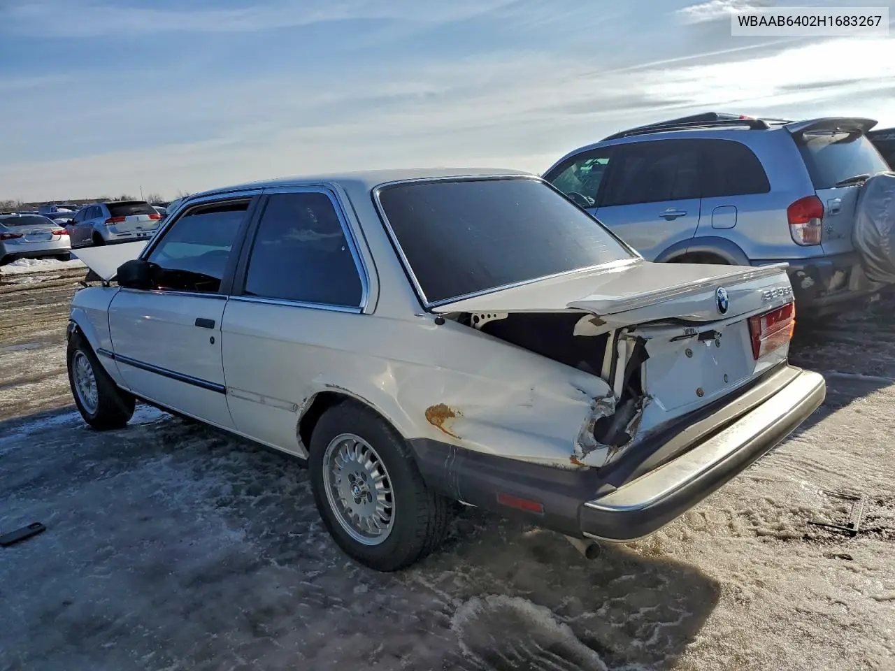 WBAAB6402H1683267 1987 BMW 325 E Automatic