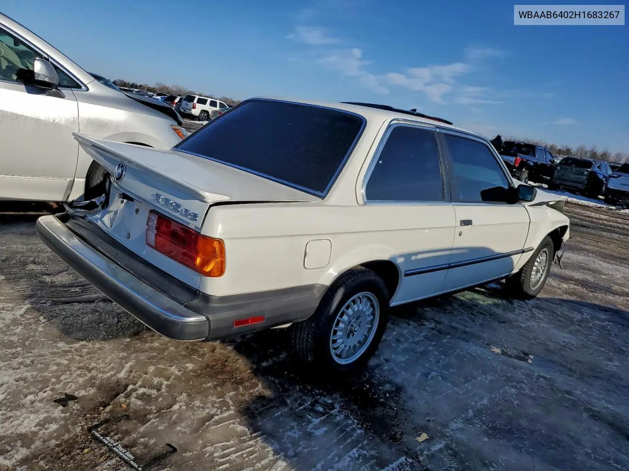 WBAAB6402H1683267 1987 BMW 325 E Automatic