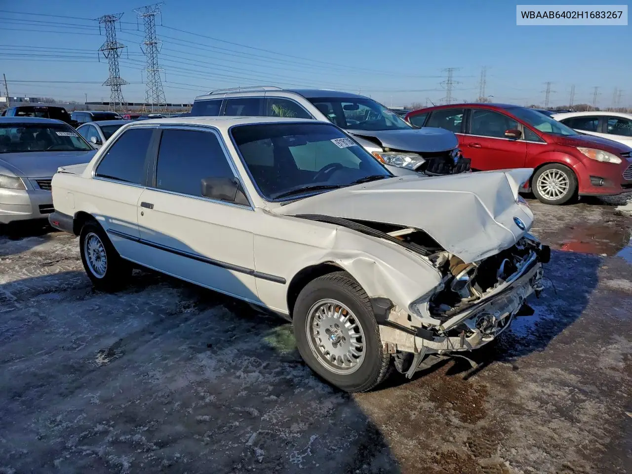 WBAAB6402H1683267 1987 BMW 325 E Automatic