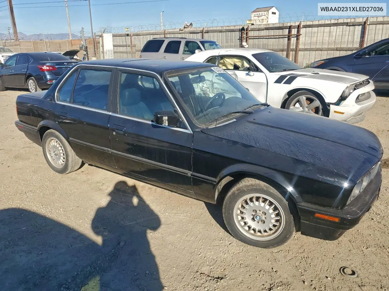 WBAAD231XLED27036 1990 BMW 325 I Automatic