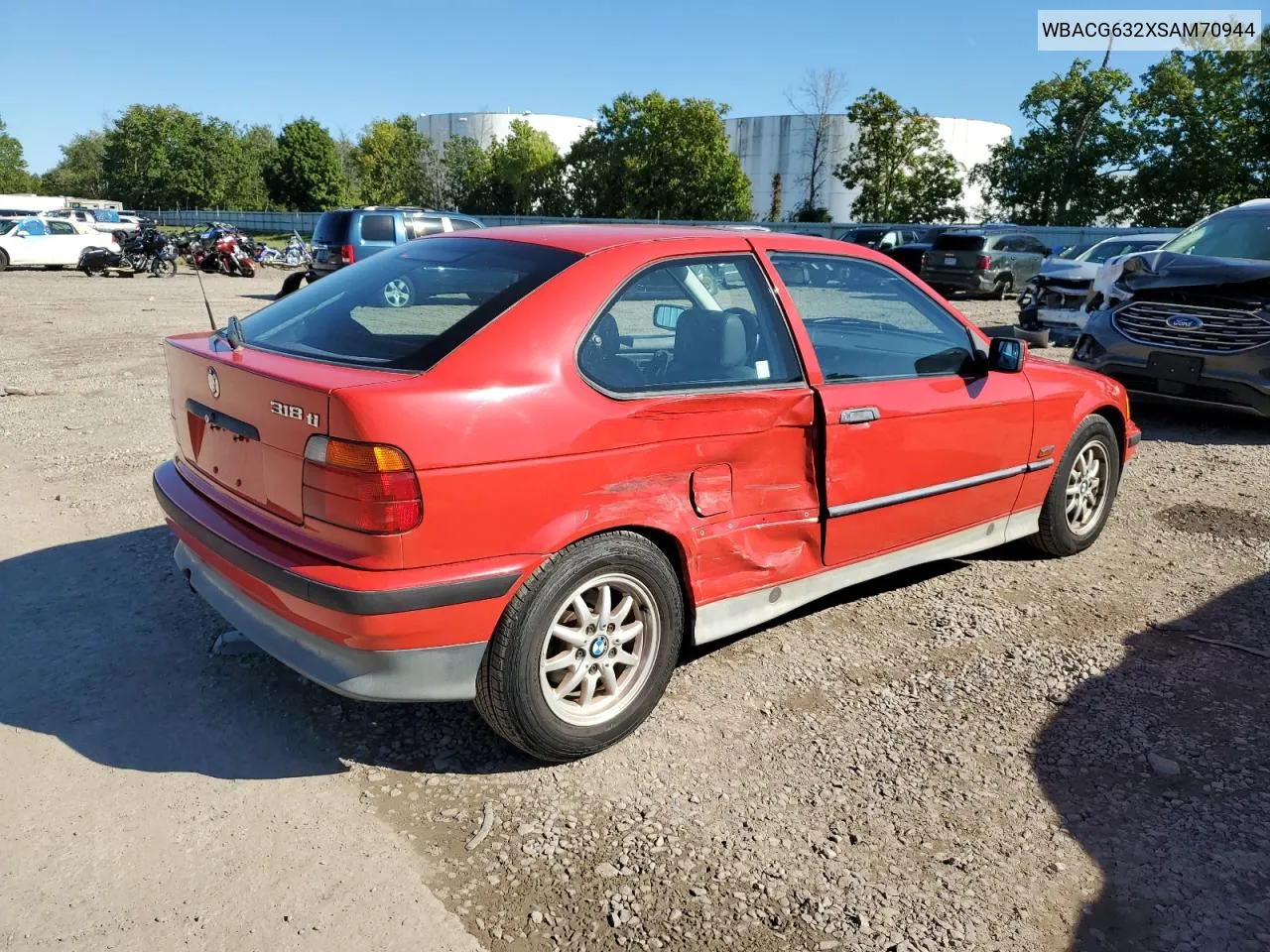 WBACG632XSAM70944 1995 BMW 318 Ti Automatic