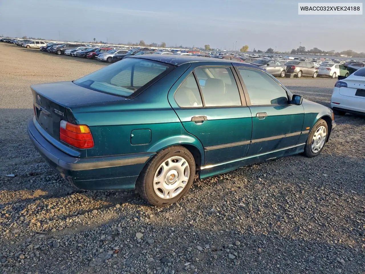 WBACC032XVEK24188 1997 BMW 318 I Automatic