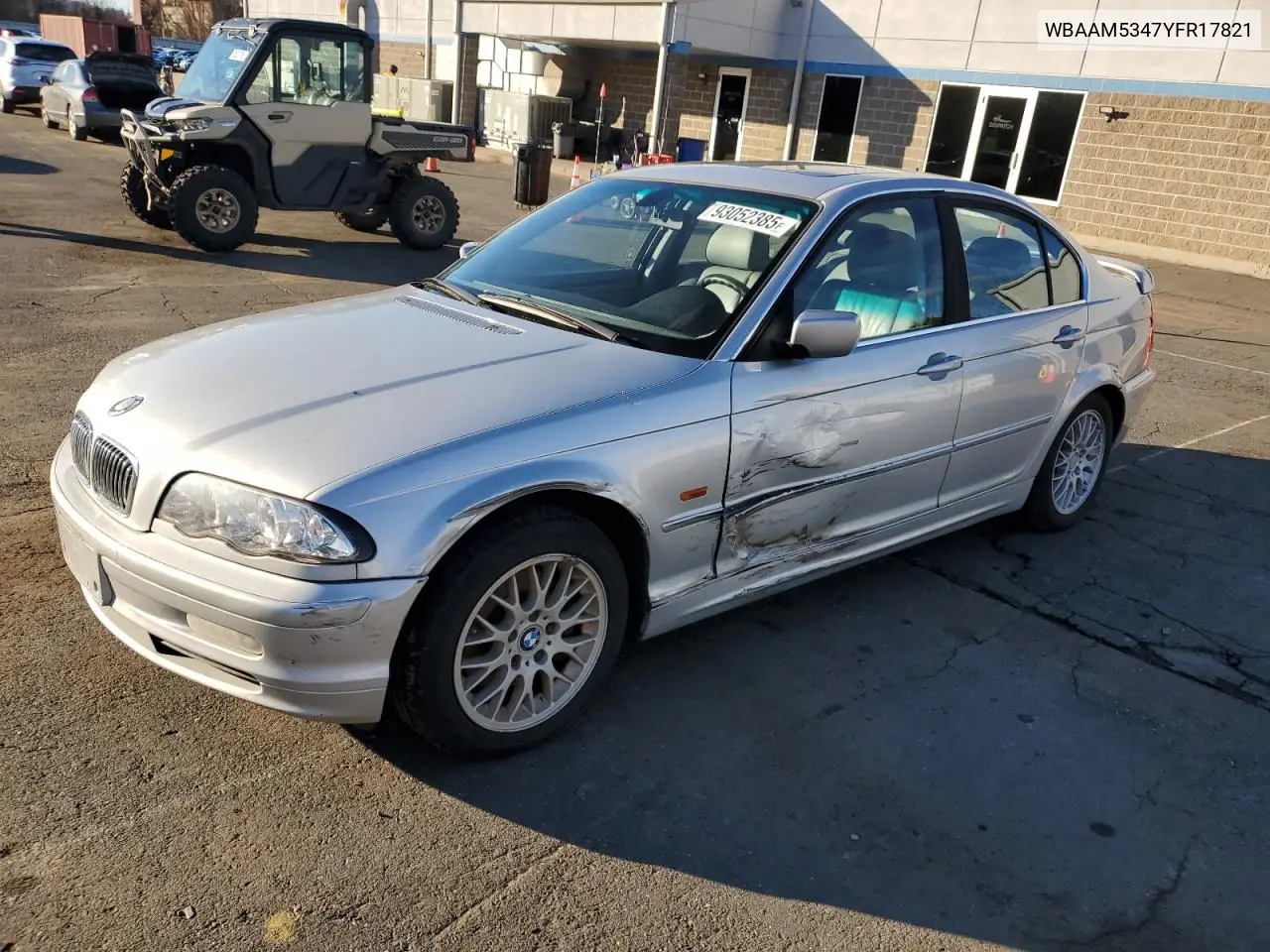 WBAAM5347YFR17821 2000 BMW 328 I