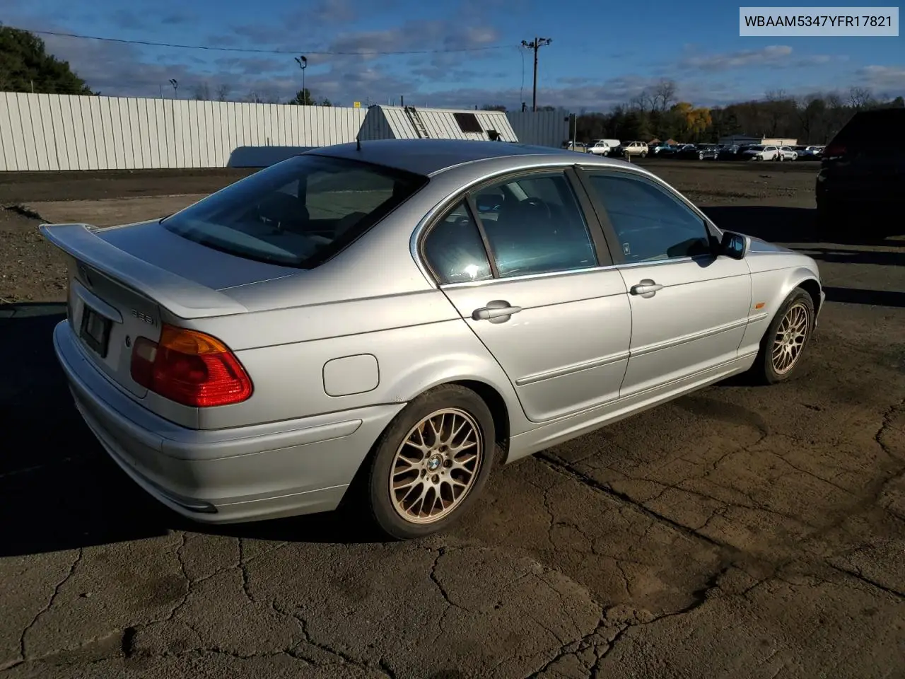 WBAAM5347YFR17821 2000 BMW 328 I