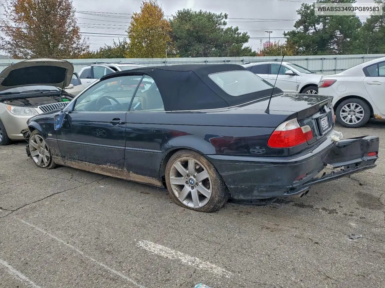 WBABS33493PG89583 2003 BMW 325 Ci