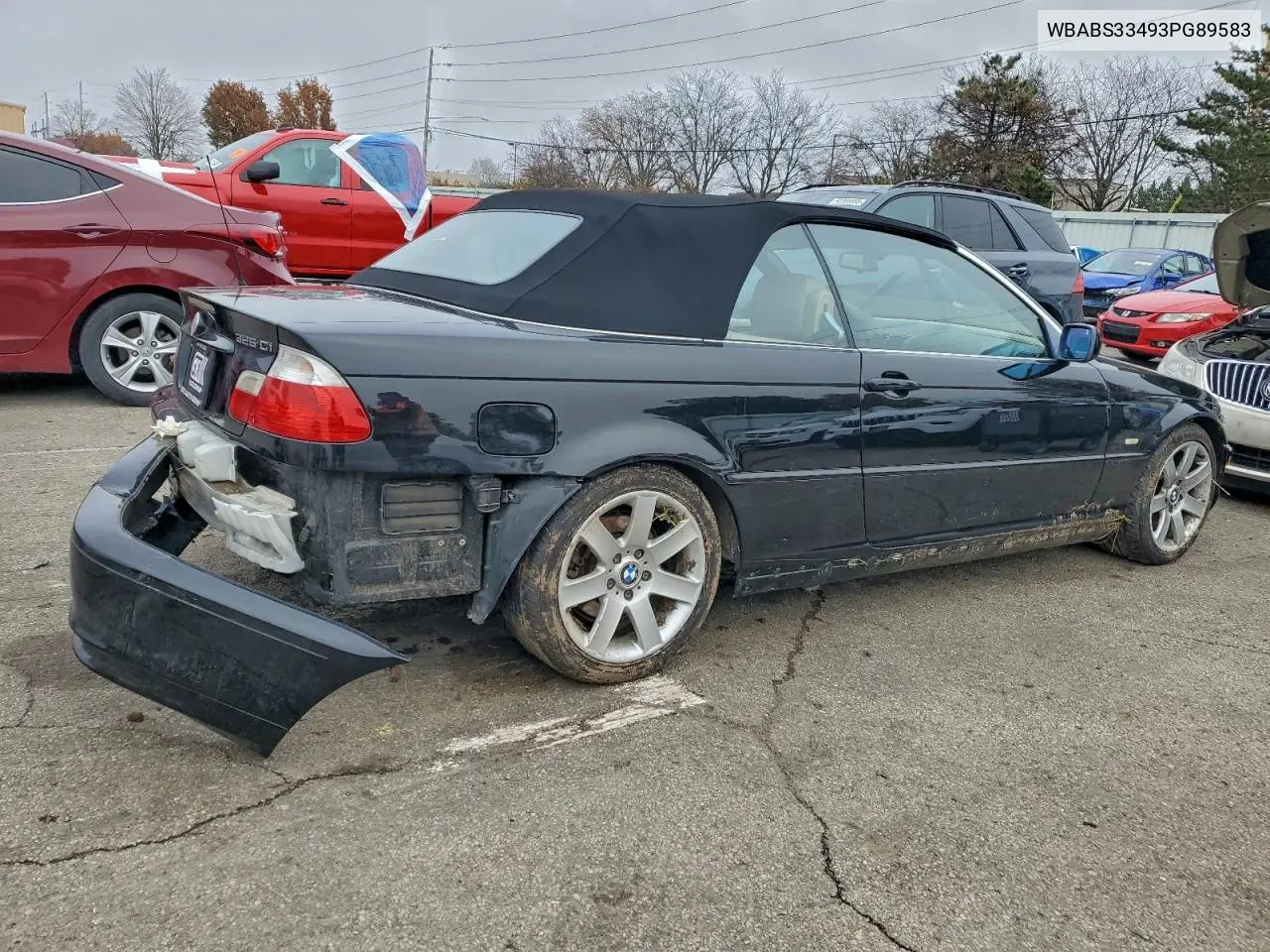 WBABS33493PG89583 2003 BMW 325 Ci