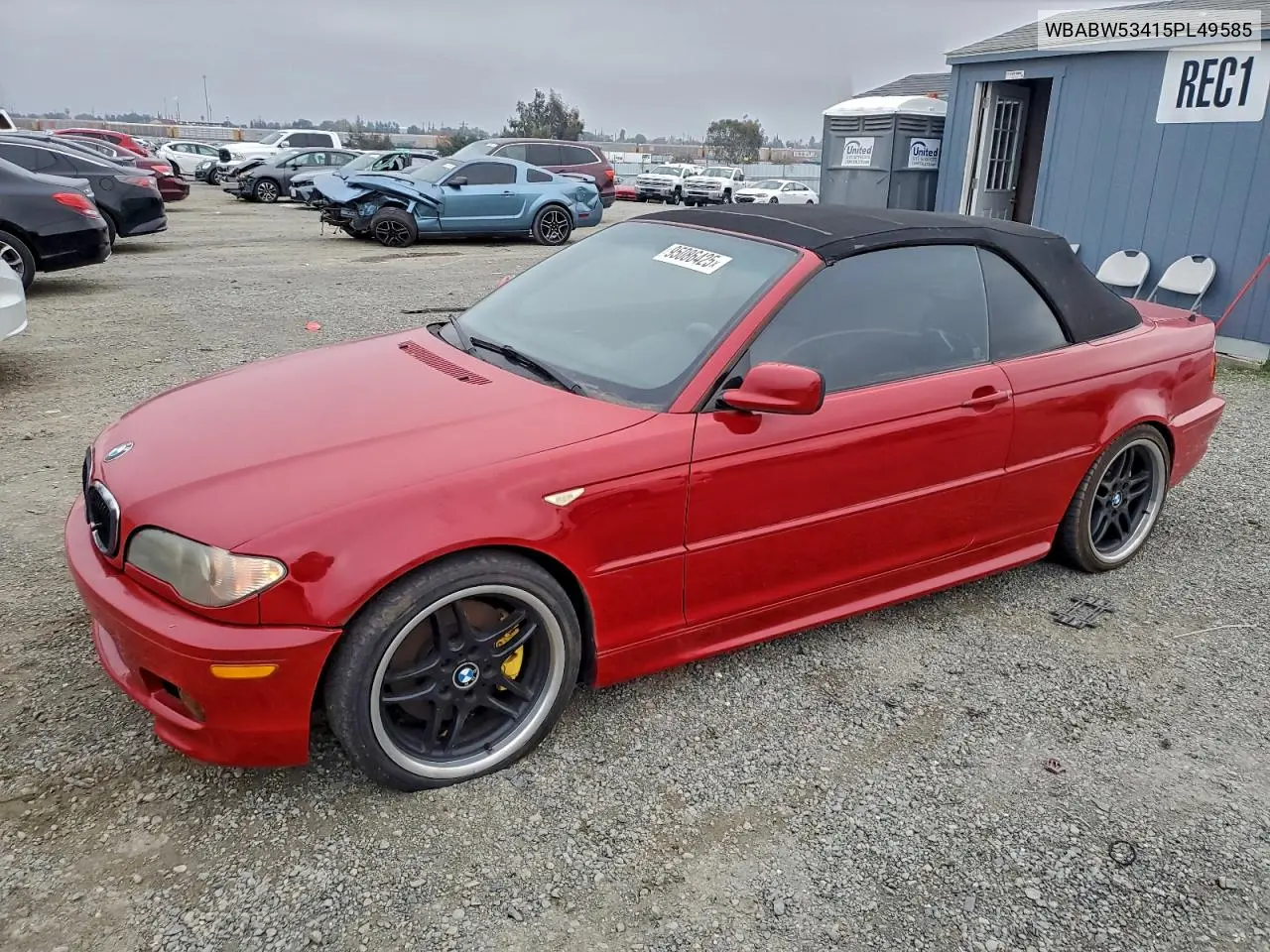 WBABW53415PL49585 2005 BMW 330 Ci