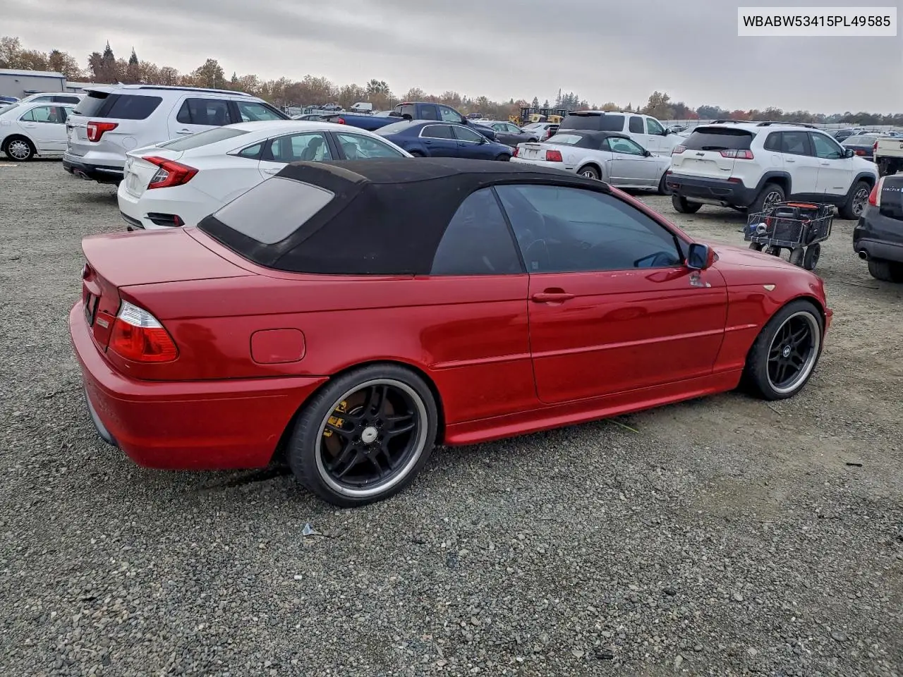 WBABW53415PL49585 2005 BMW 330 Ci