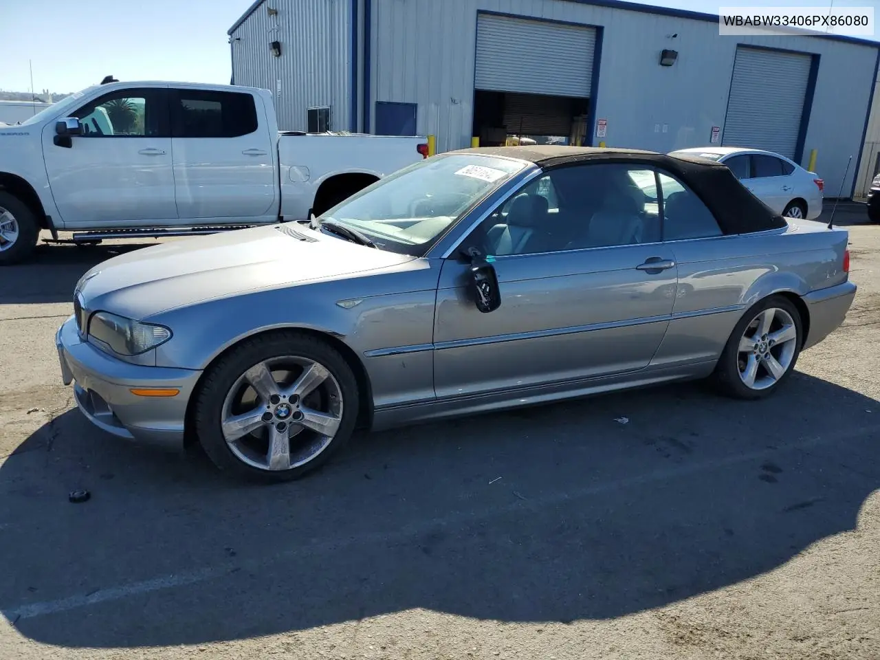 WBABW33406PX86080 2006 BMW 325 Ci