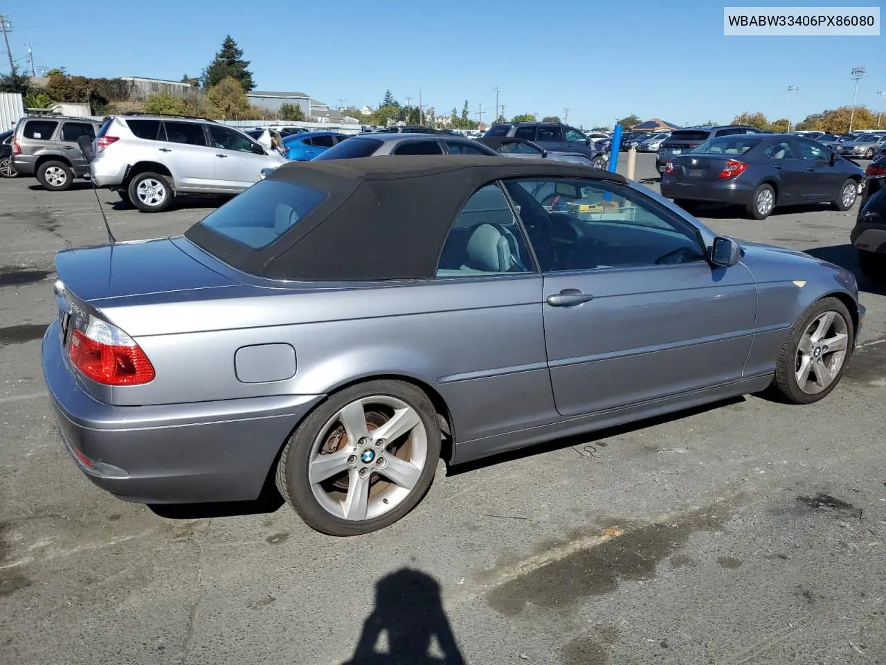 WBABW33406PX86080 2006 BMW 325 Ci