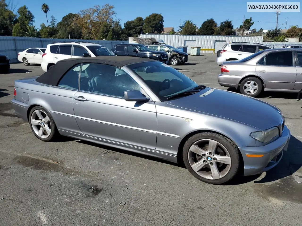 WBABW33406PX86080 2006 BMW 325 Ci