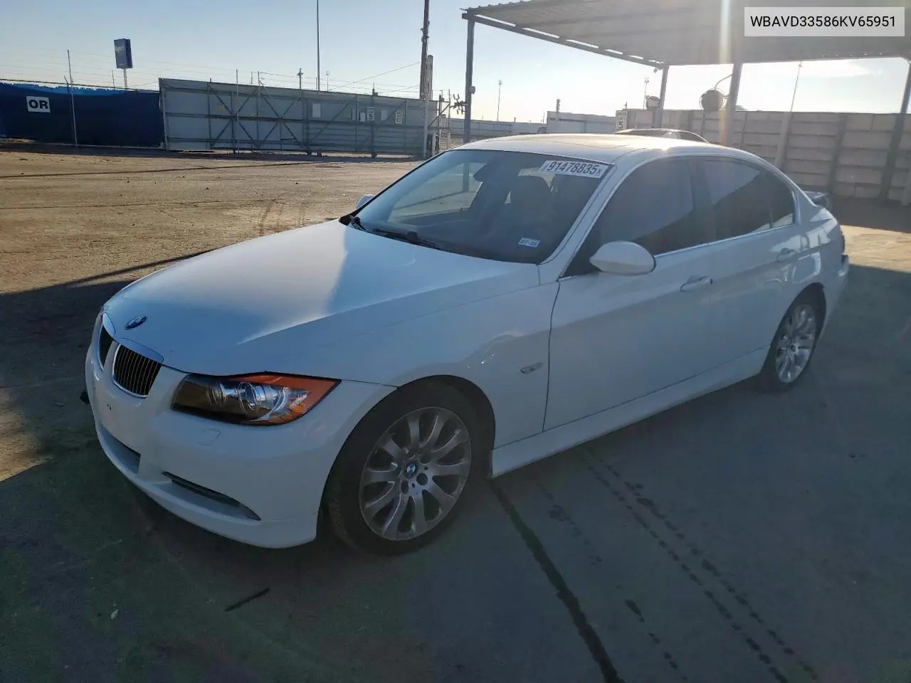 WBAVD33586KV65951 2006 BMW 330 Xi