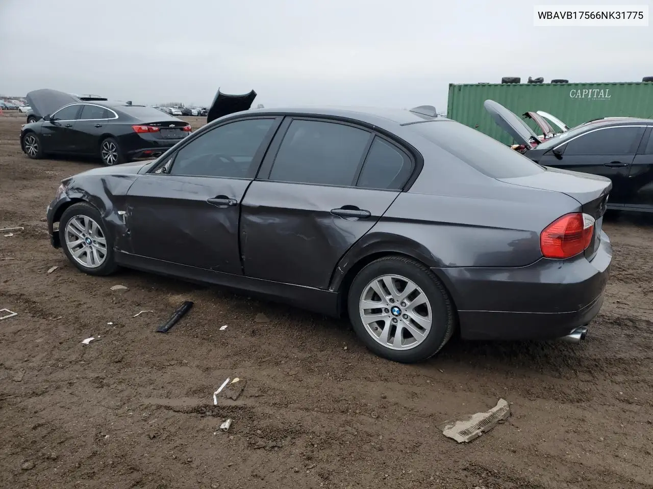 WBAVB17566NK31775 2006 BMW 325 I Automatic