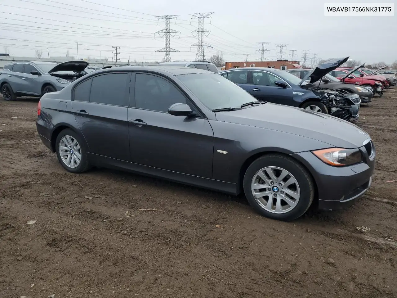 WBAVB17566NK31775 2006 BMW 325 I Automatic