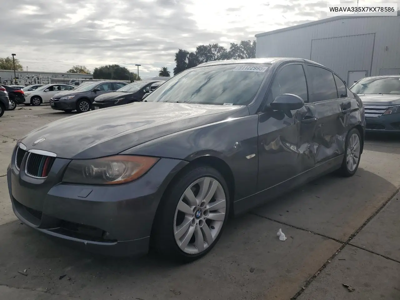 WBAVA335X7KX78586 2007 BMW 328 I