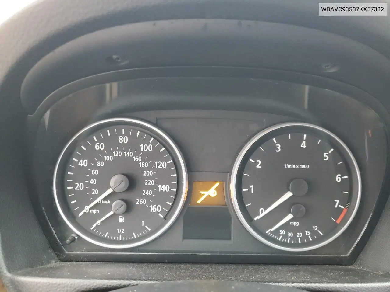 WBAVC93537KX57382 2007 BMW 328 Xi