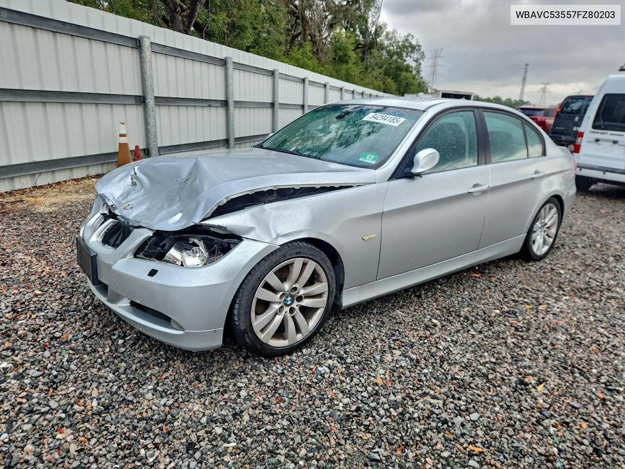 WBAVC53557FZ80203 2007 BMW 328 I Sulev
