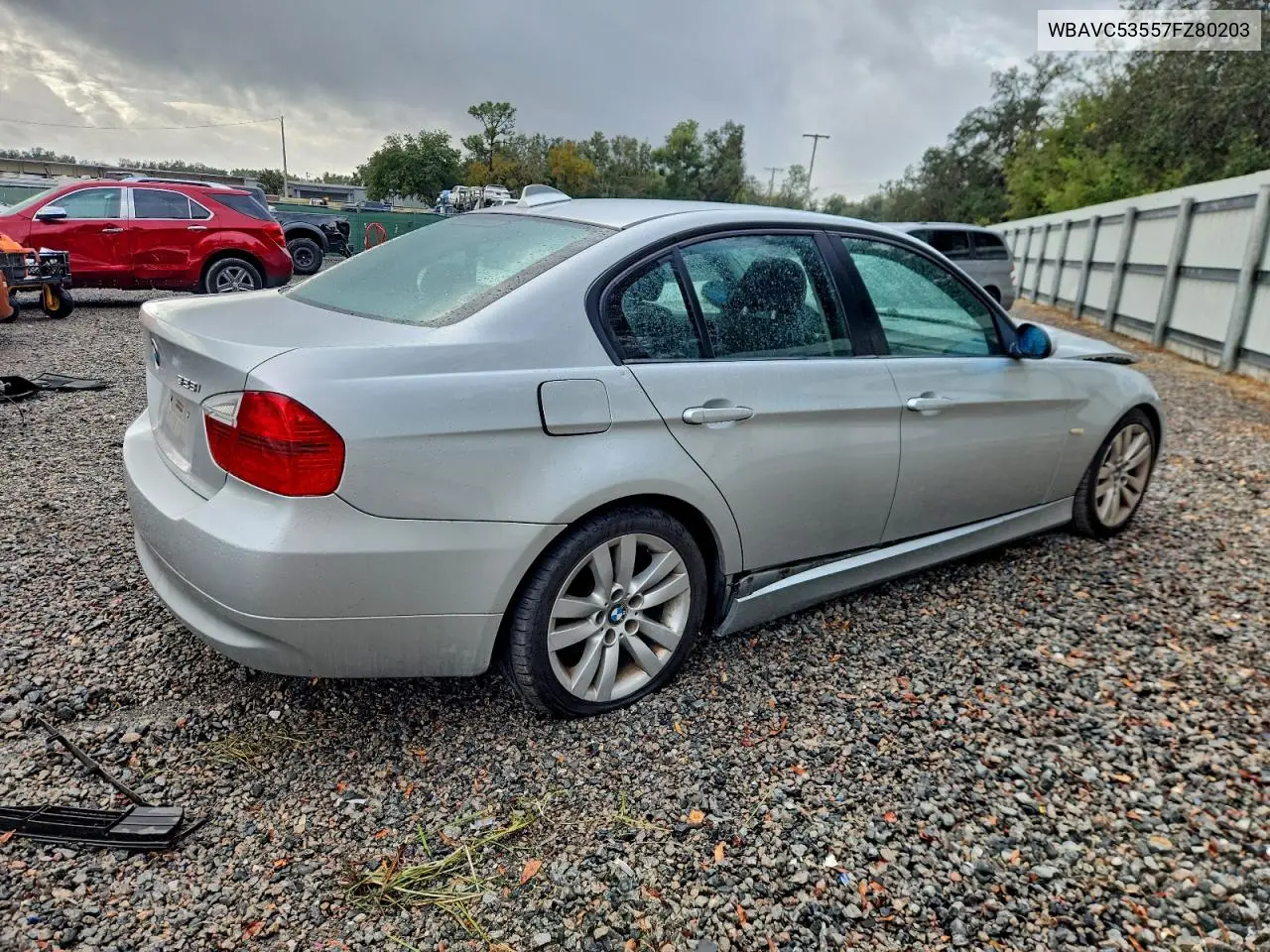 WBAVC53557FZ80203 2007 BMW 328 I Sulev