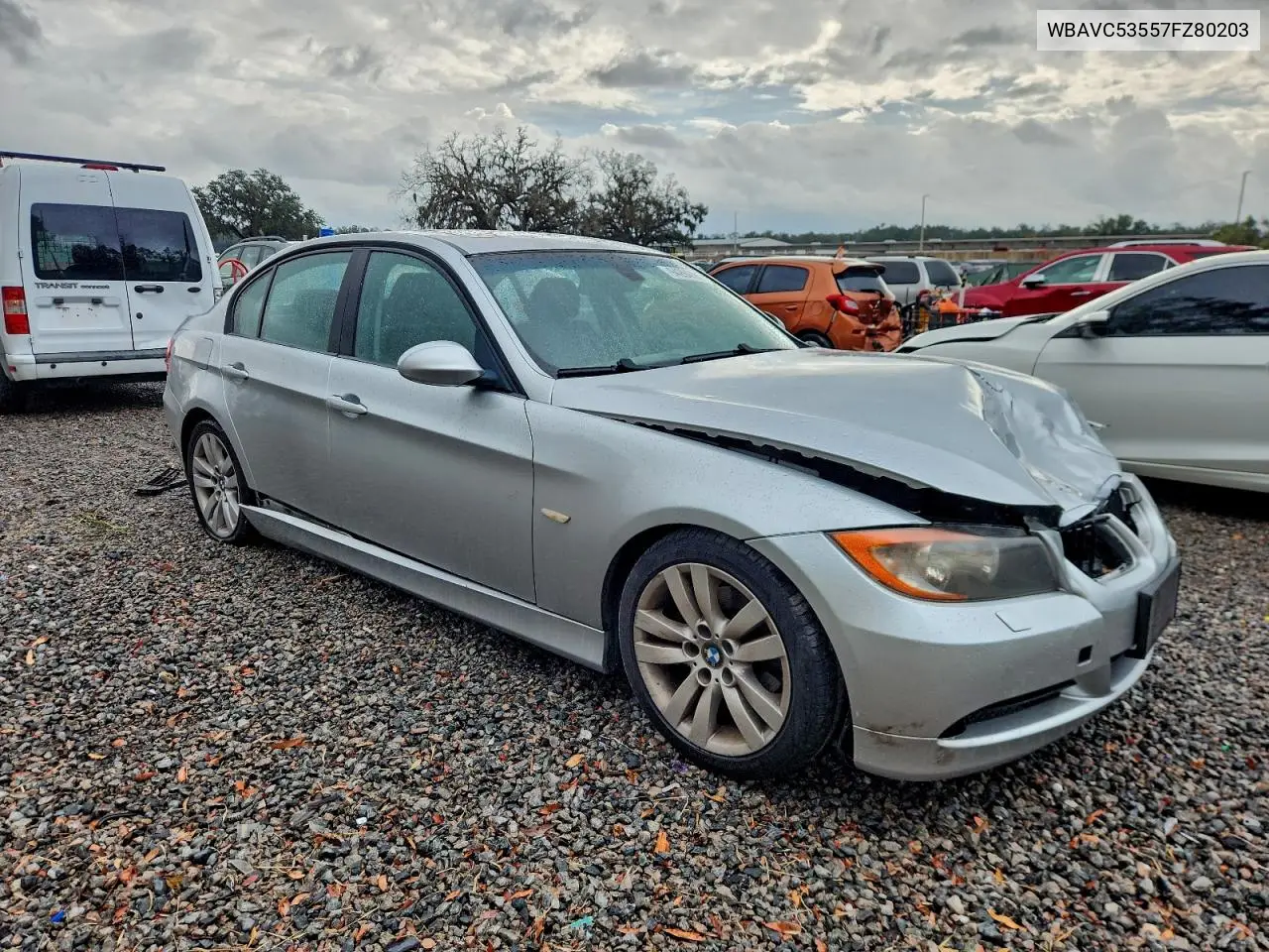 WBAVC53557FZ80203 2007 BMW 328 I Sulev
