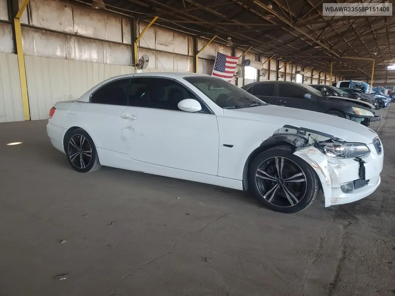 WBAWR33558P151408 2008 BMW 328 I Sulev