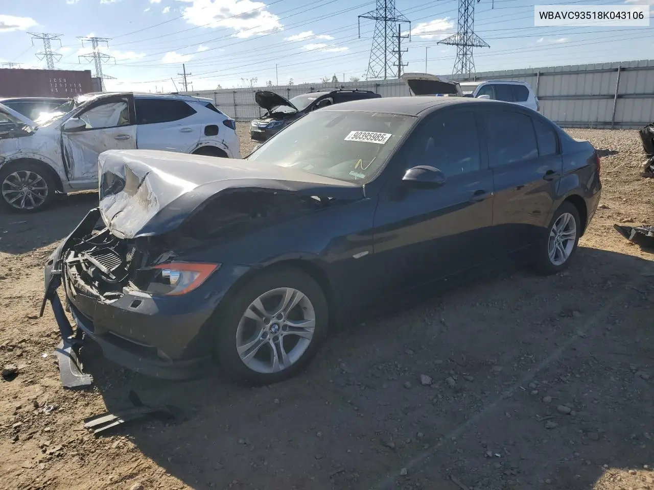 WBAVC93518K043106 2008 BMW 328 Xi