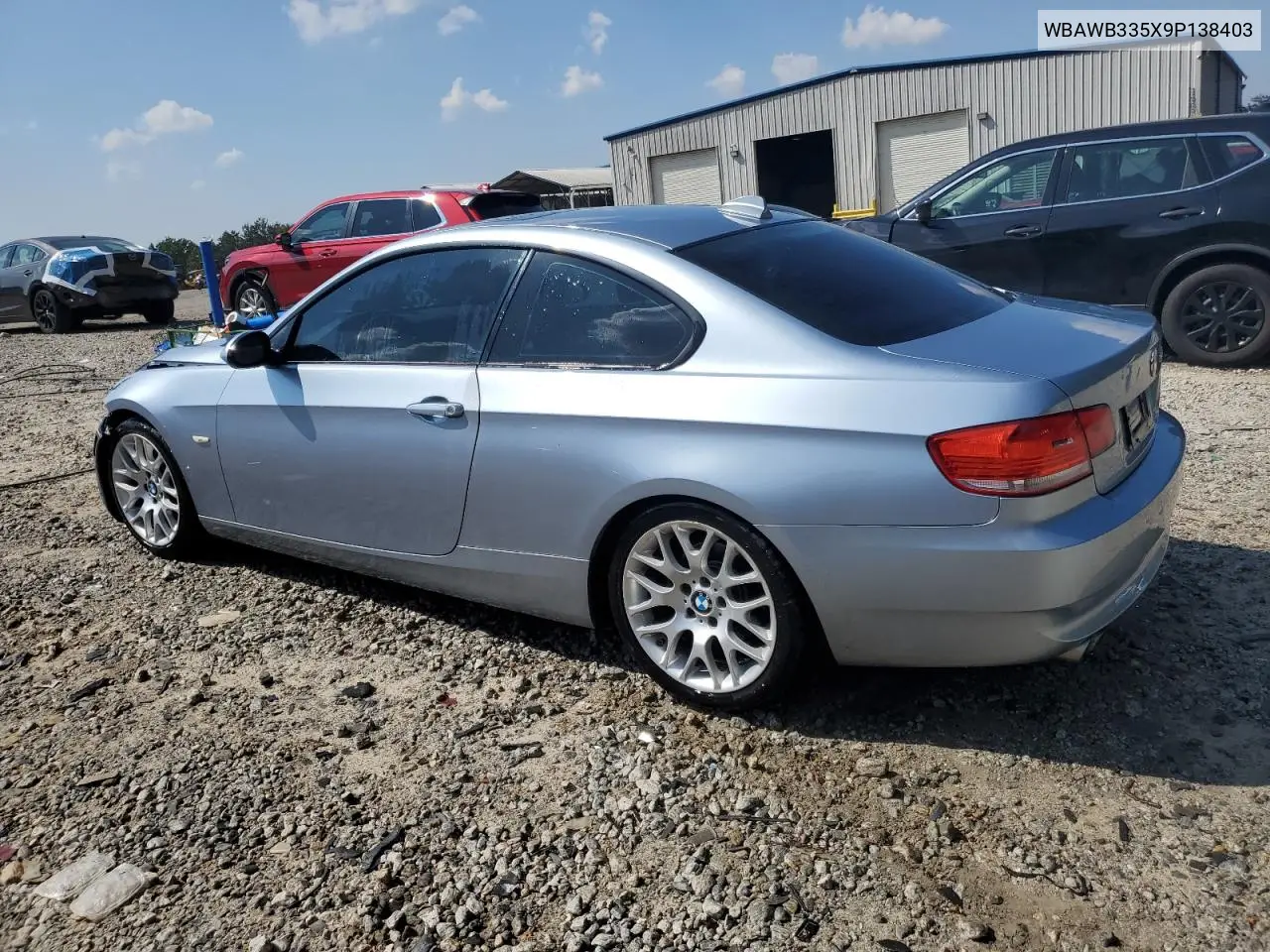 WBAWB335X9P138403 2009 BMW 328 I