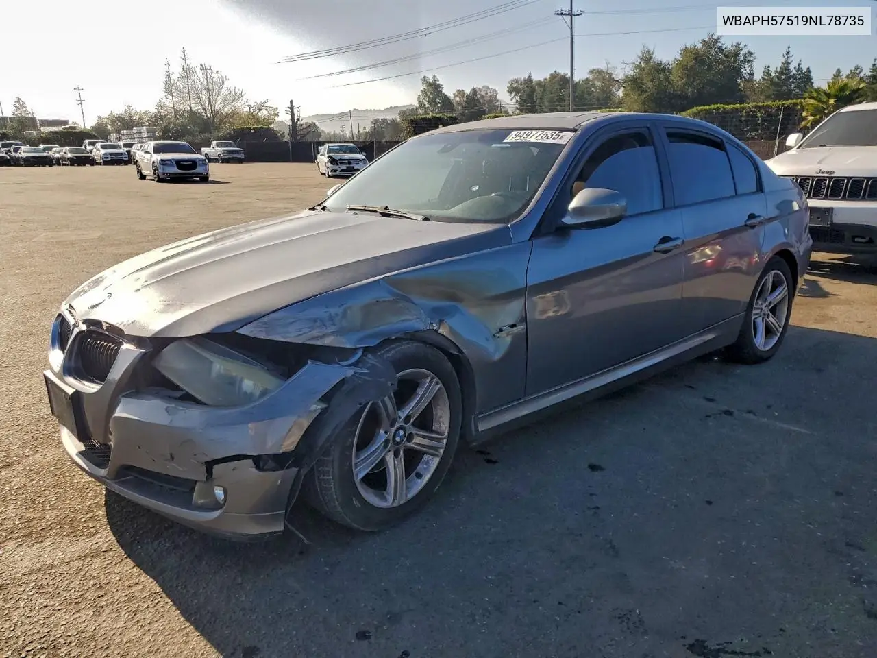 WBAPH57519NL78735 2009 BMW 328 I Sulev