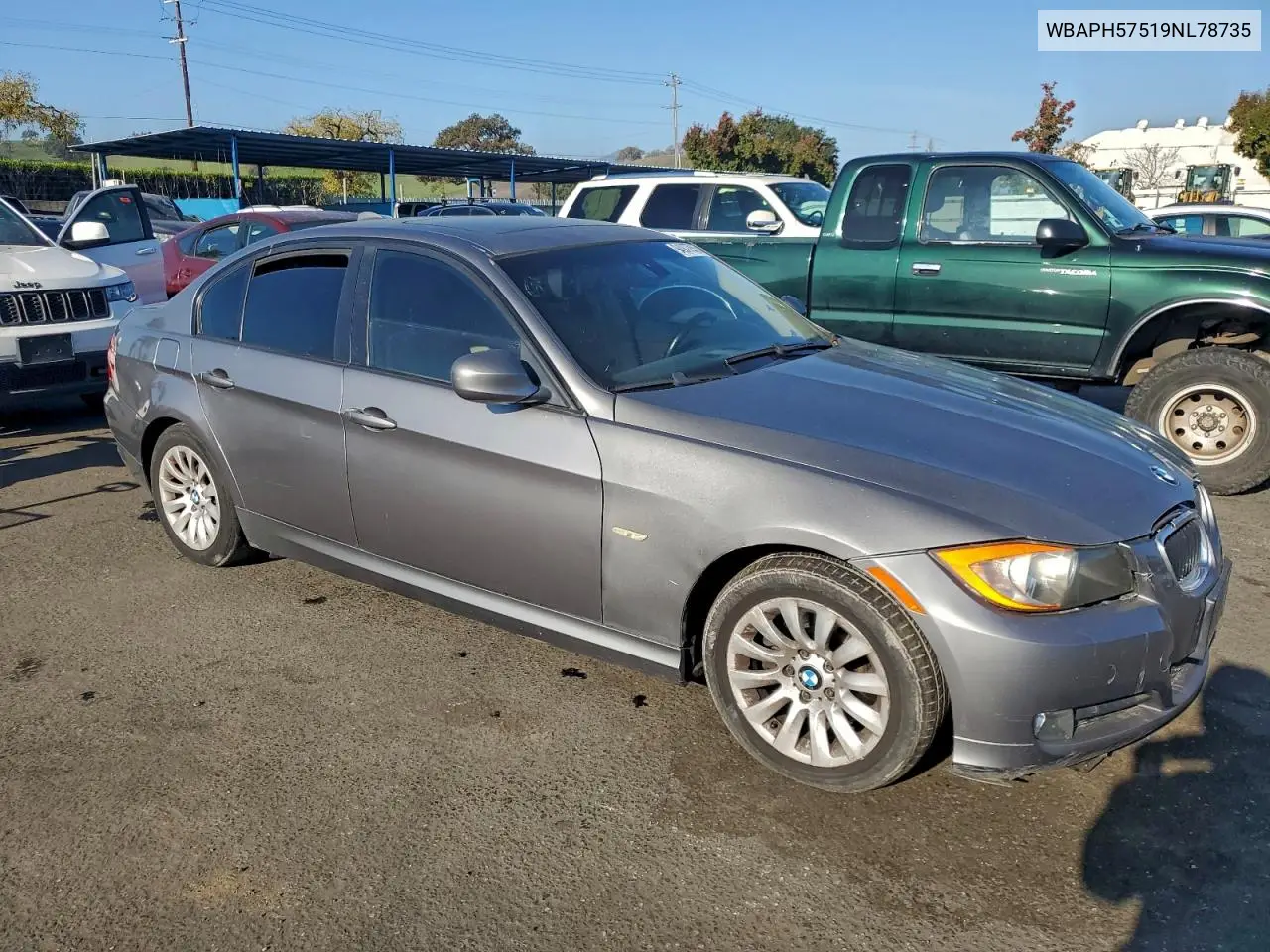 WBAPH57519NL78735 2009 BMW 328 I Sulev