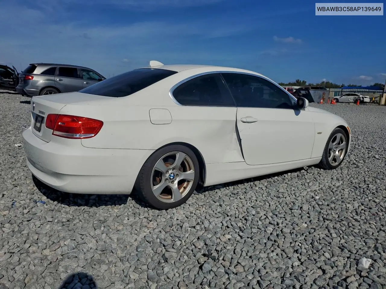 WBAWB3C58AP139649 2010 BMW 328 I