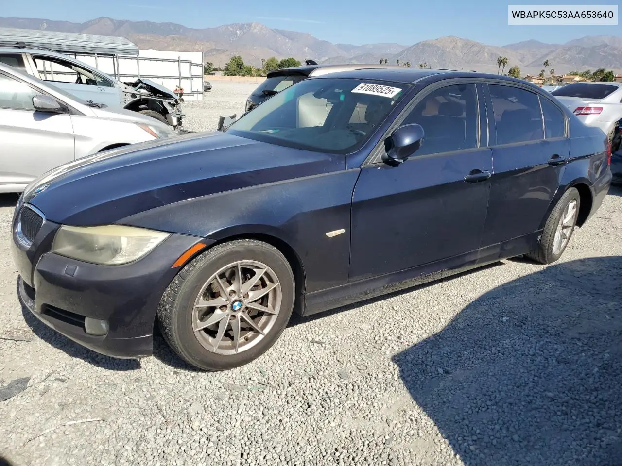 WBAPK5C53AA653640 2010 BMW 328 Xi Sulev