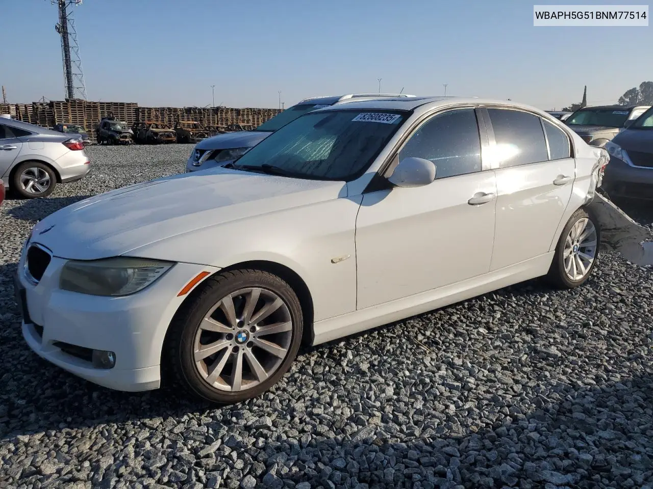 WBAPH5G51BNM77514 2011 BMW 328 I Sulev