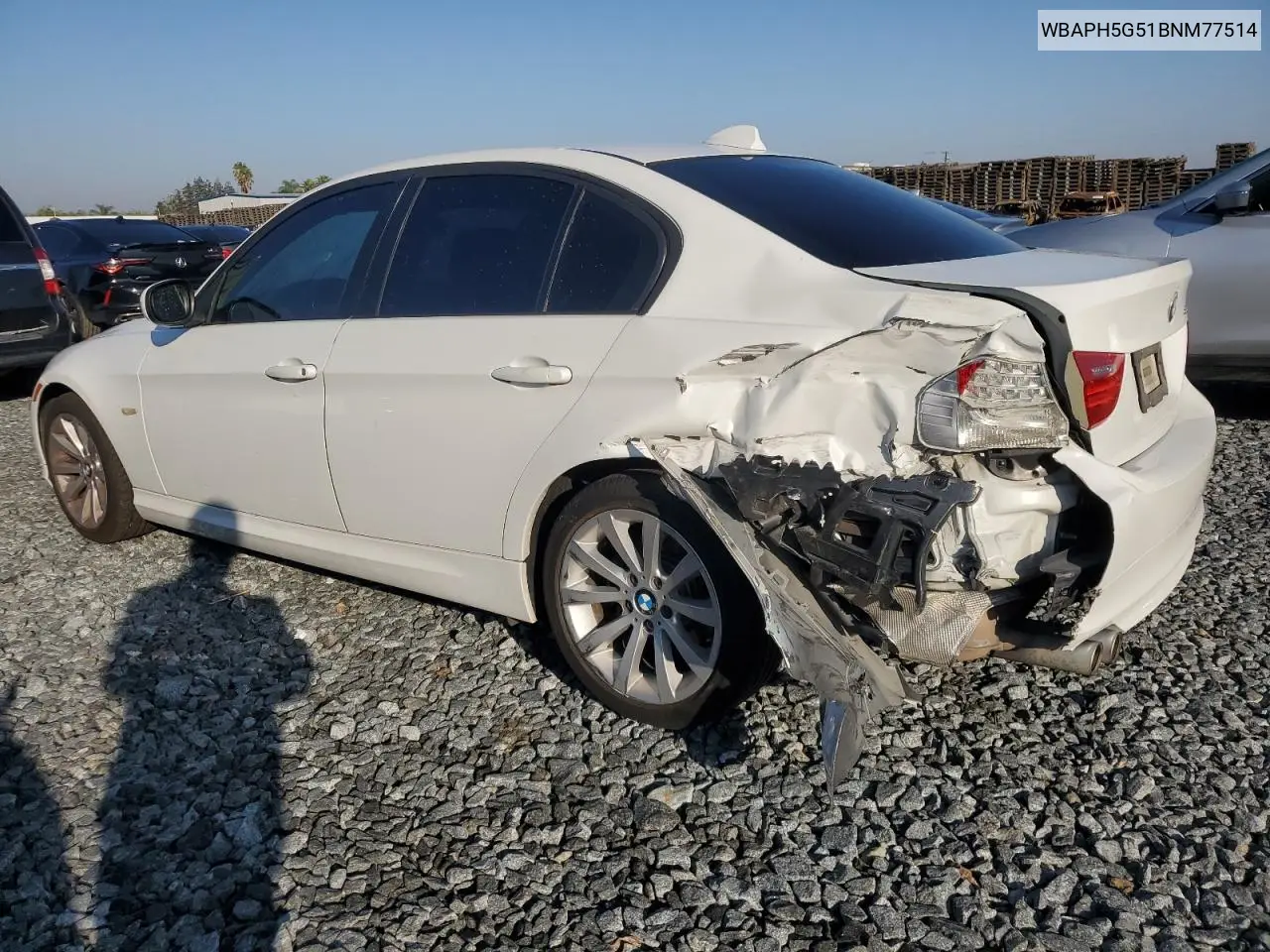 WBAPH5G51BNM77514 2011 BMW 328 I Sulev