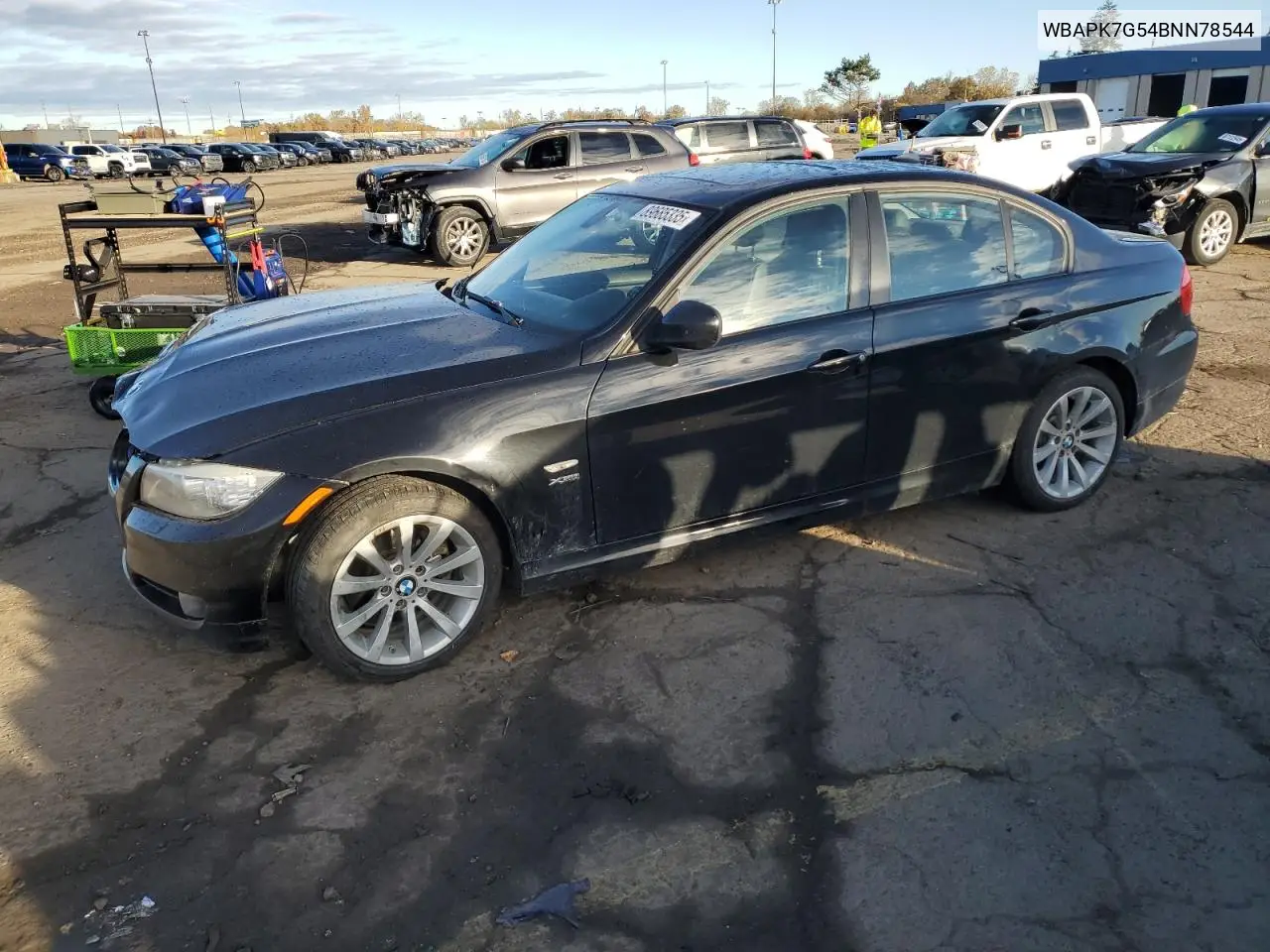 WBAPK7G54BNN78544 2011 BMW 328 Xi
