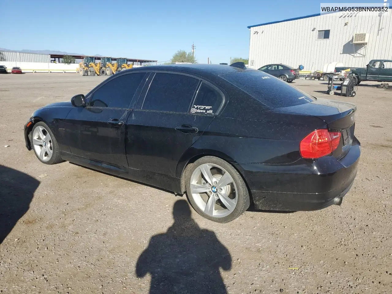 WBAPM5G53BNN00352 2011 BMW 335 I