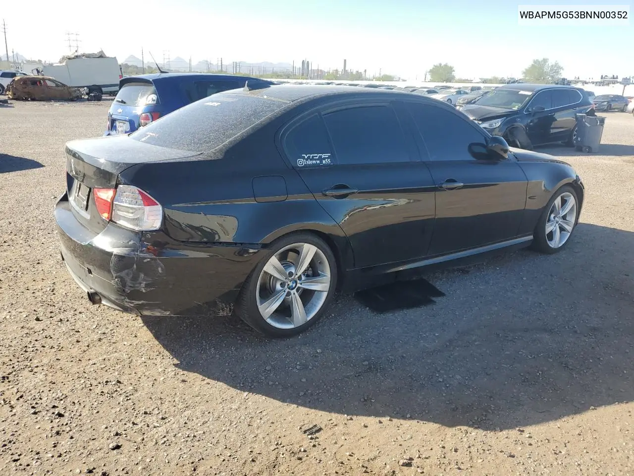 WBAPM5G53BNN00352 2011 BMW 335 I